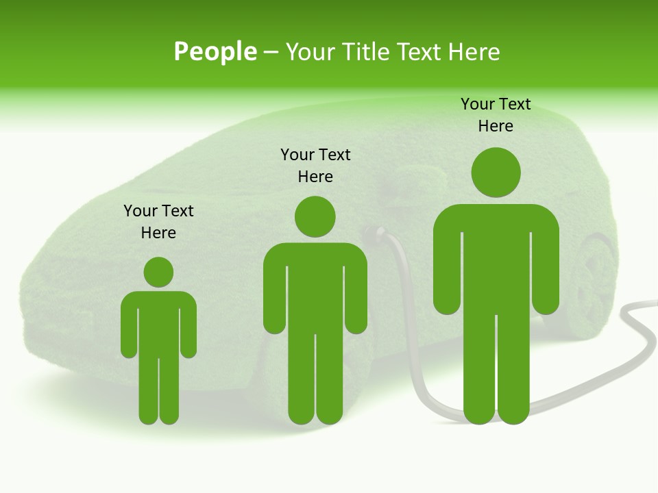 Gas Symbol Transportation PowerPoint Template