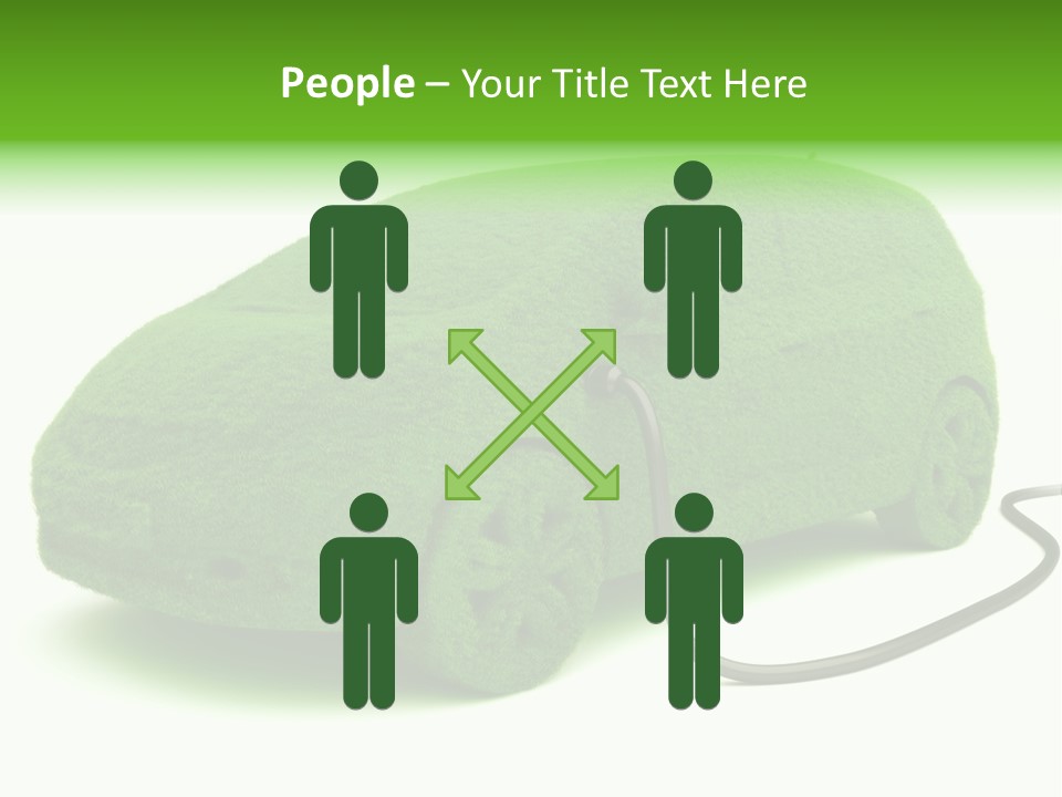 Gas Symbol Transportation PowerPoint Template