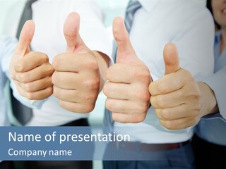 People Professional Success PowerPoint Template