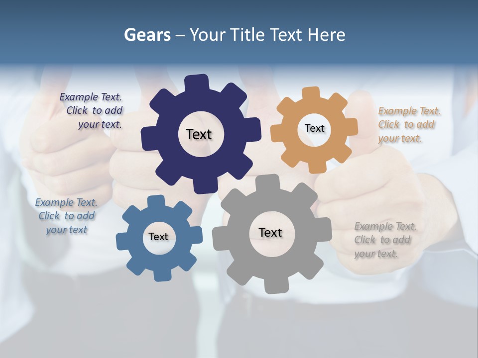 People Professional Success PowerPoint Template