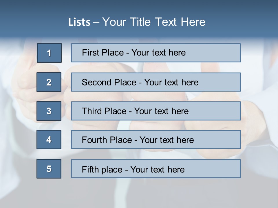 People Professional Success PowerPoint Template