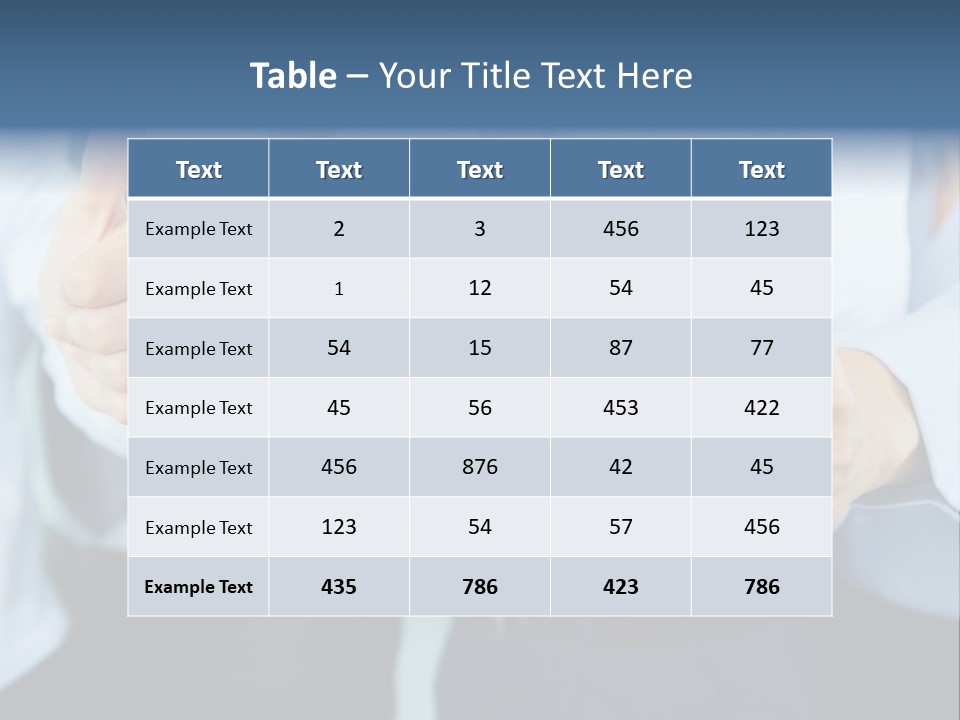 People Professional Success PowerPoint Template