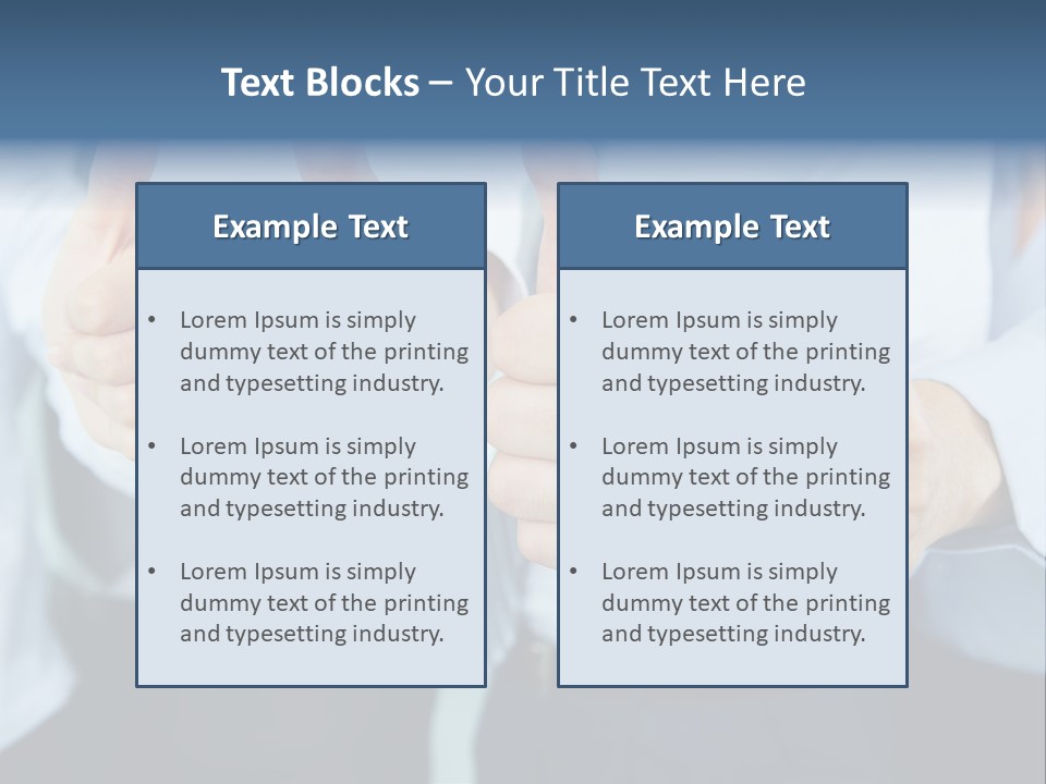People Professional Success PowerPoint Template