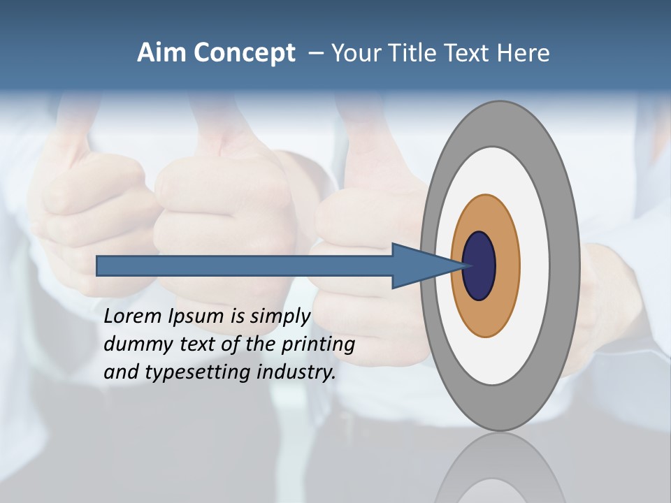 People Professional Success PowerPoint Template