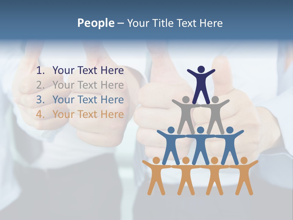 People Professional Success PowerPoint Template