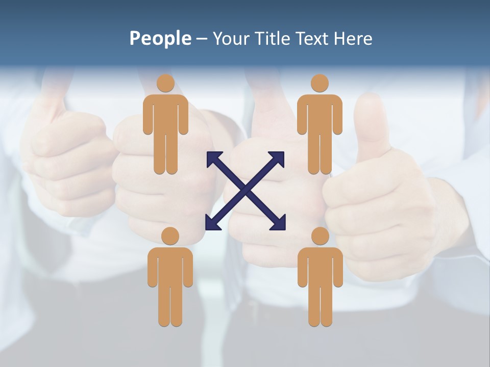 People Professional Success PowerPoint Template