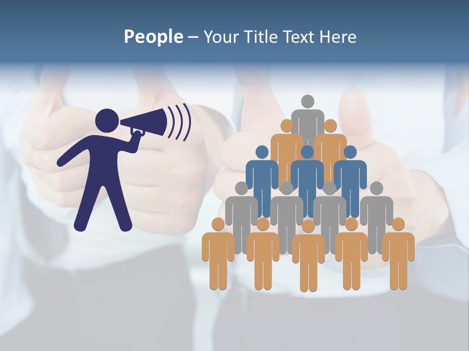 People Professional Success PowerPoint Template