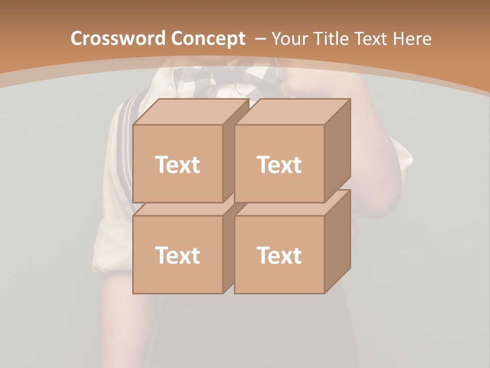 Color Image Childhood Kid PowerPoint Template