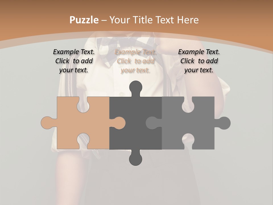 Color Image Childhood Kid PowerPoint Template