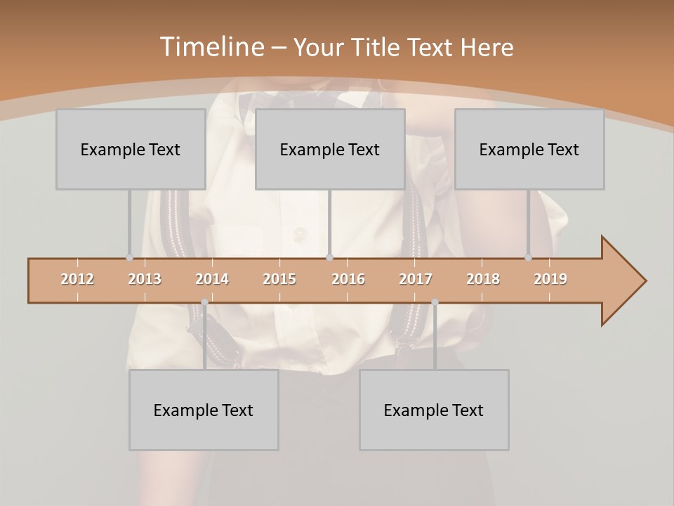 Color Image Childhood Kid PowerPoint Template