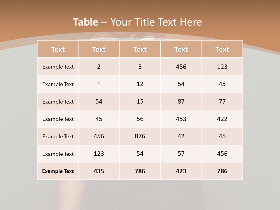 Color Image Childhood Kid PowerPoint Template