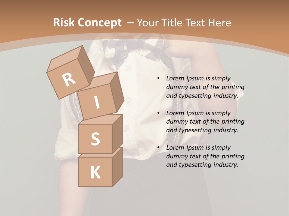 Color Image Childhood Kid PowerPoint Template