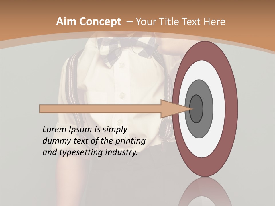 Color Image Childhood Kid PowerPoint Template