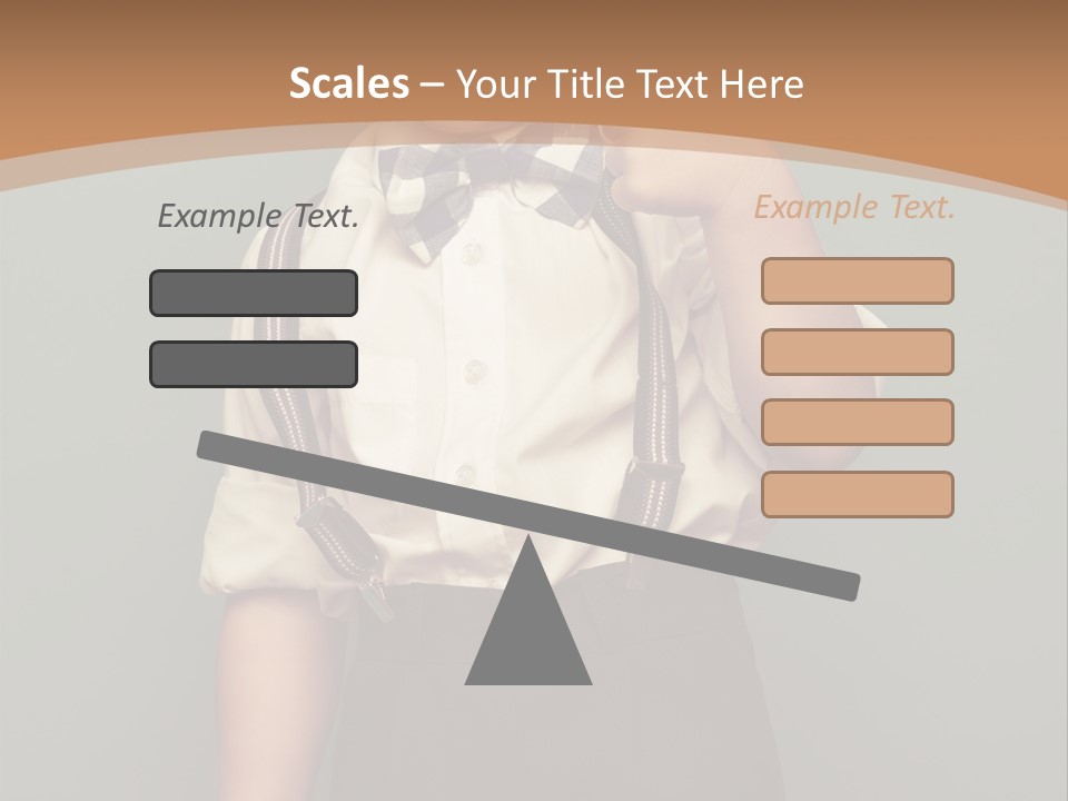 Color Image Childhood Kid PowerPoint Template