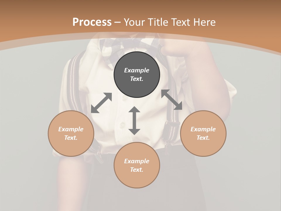 Color Image Childhood Kid PowerPoint Template