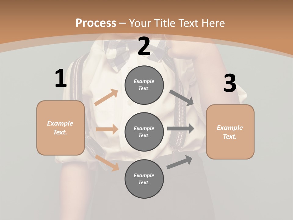 Color Image Childhood Kid PowerPoint Template