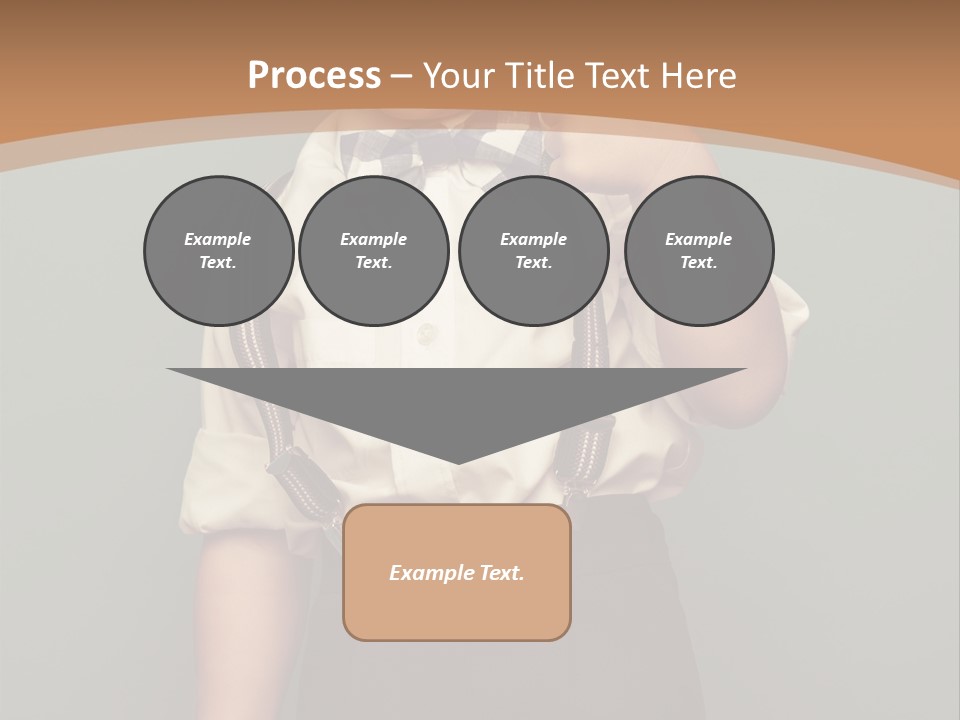 Color Image Childhood Kid PowerPoint Template