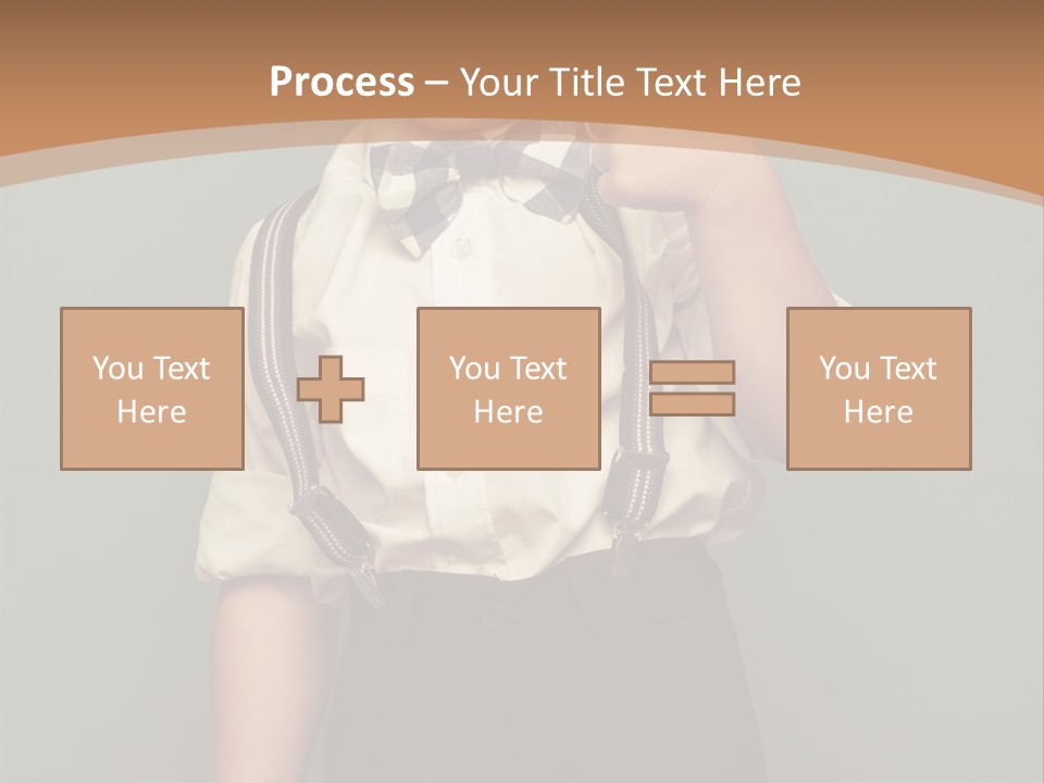 Color Image Childhood Kid PowerPoint Template