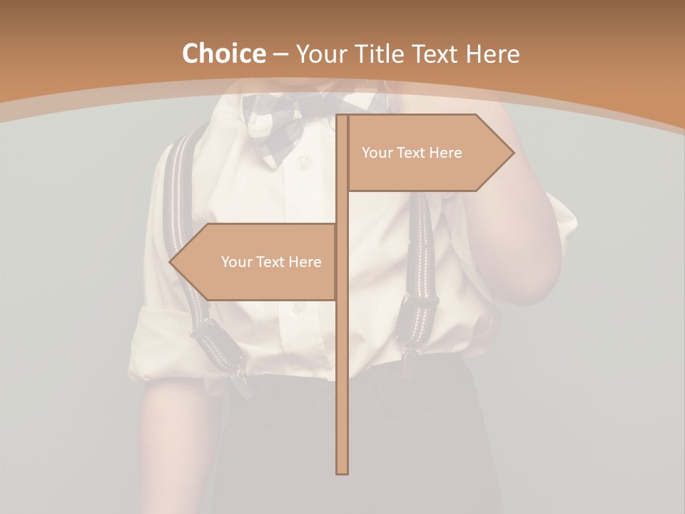 Color Image Childhood Kid PowerPoint Template