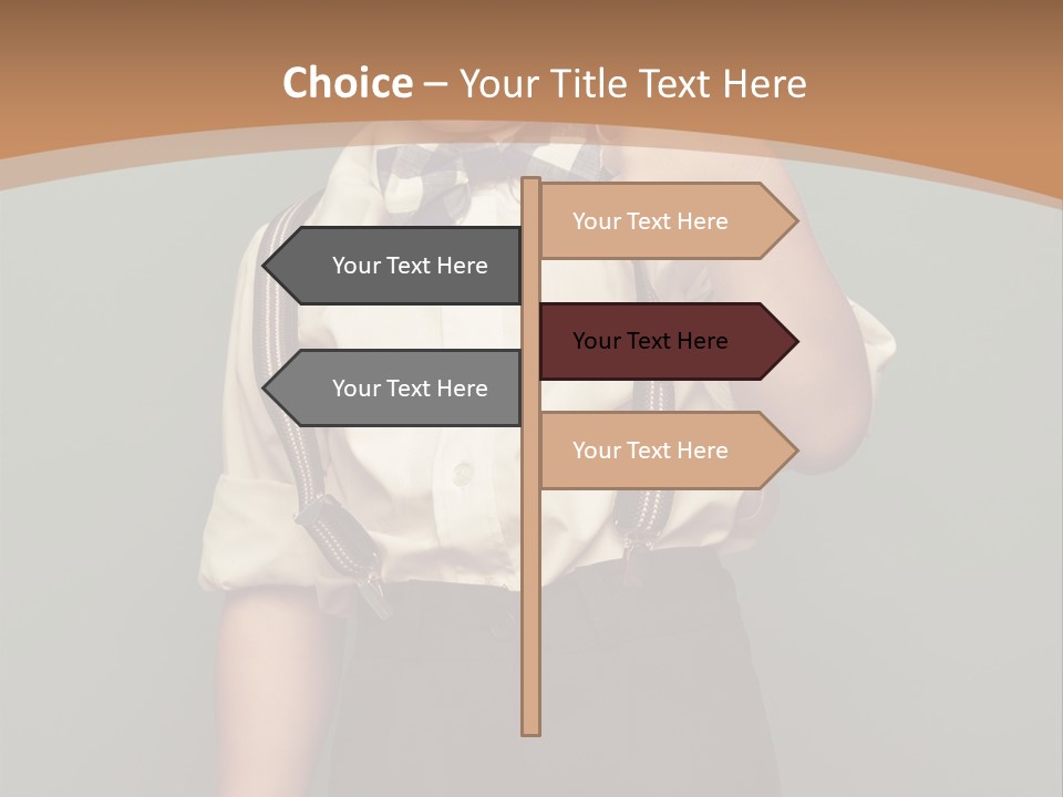 Color Image Childhood Kid PowerPoint Template