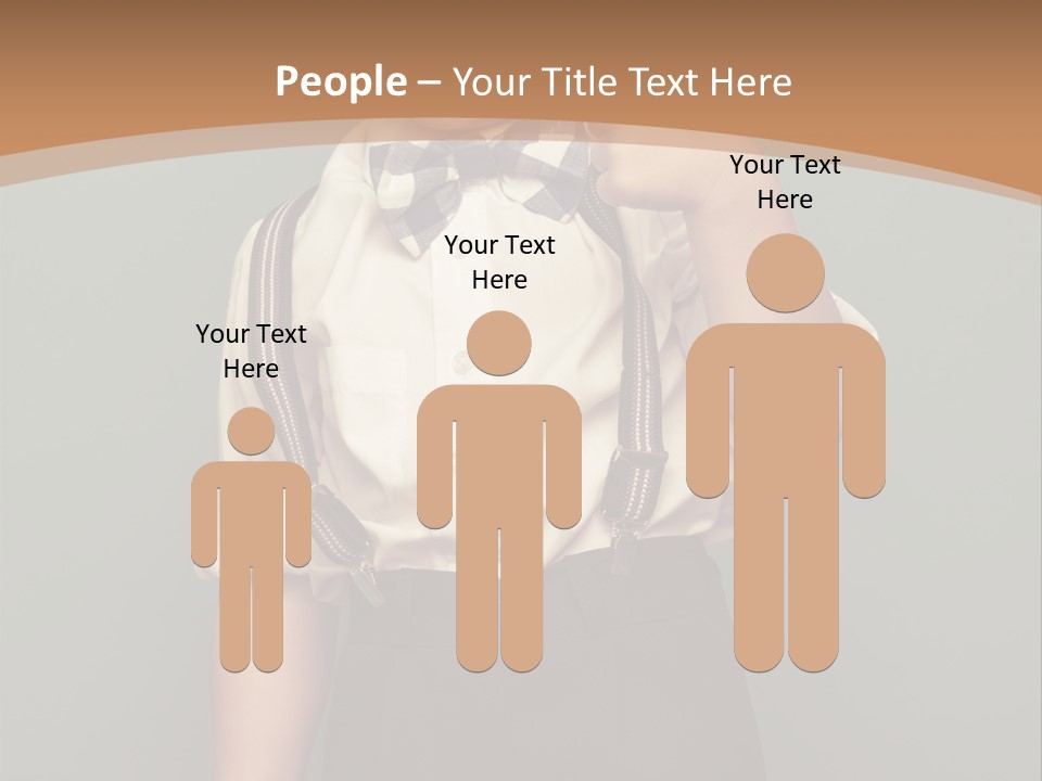 Color Image Childhood Kid PowerPoint Template