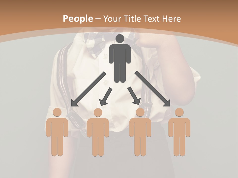 Color Image Childhood Kid PowerPoint Template