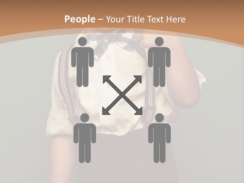 Color Image Childhood Kid PowerPoint Template