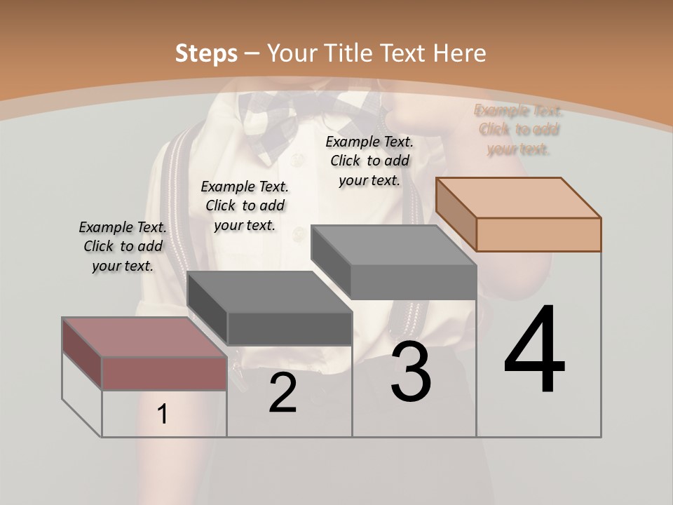 Color Image Childhood Kid PowerPoint Template