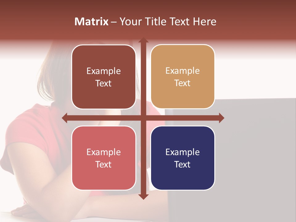 Red Beautiful Isolated PowerPoint Template