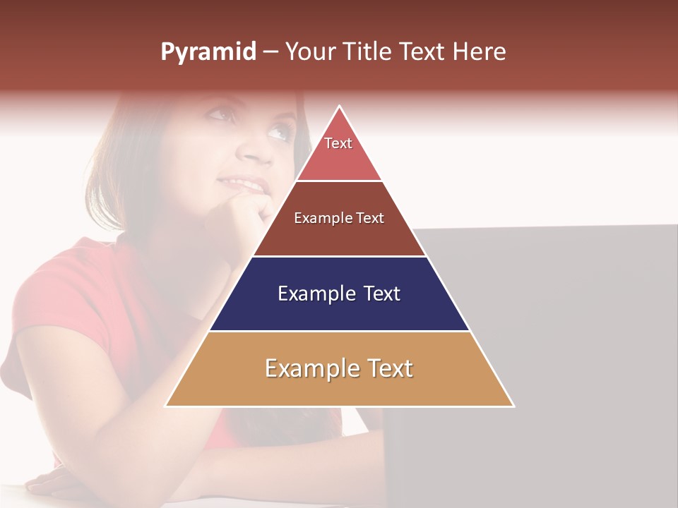 Red Beautiful Isolated PowerPoint Template