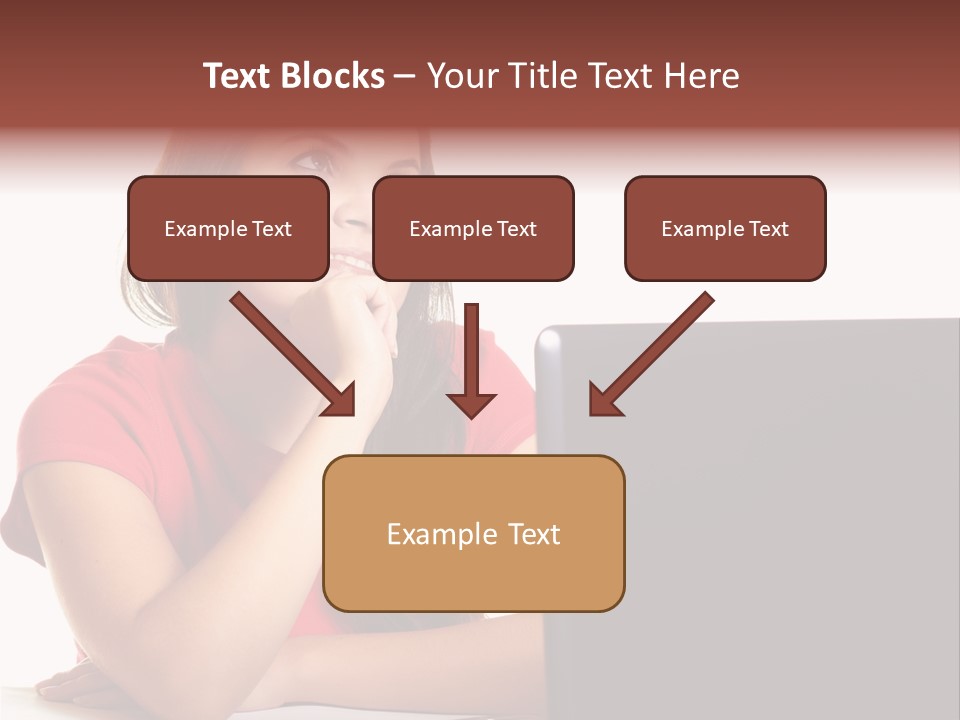 Red Beautiful Isolated PowerPoint Template