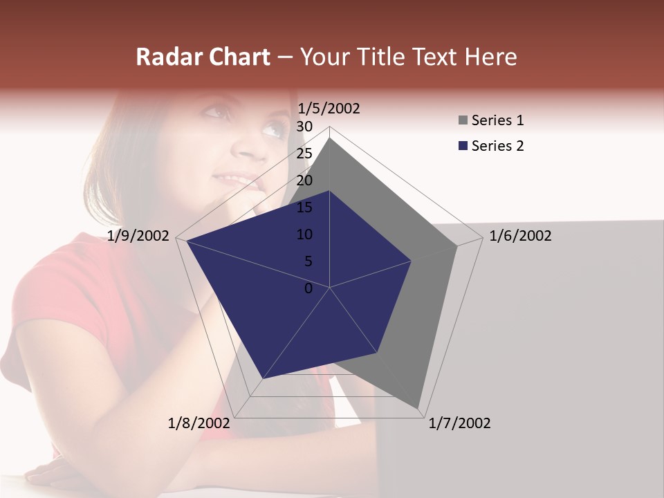 Red Beautiful Isolated PowerPoint Template