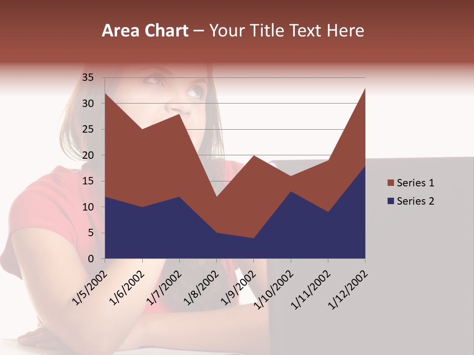 Red Beautiful Isolated PowerPoint Template