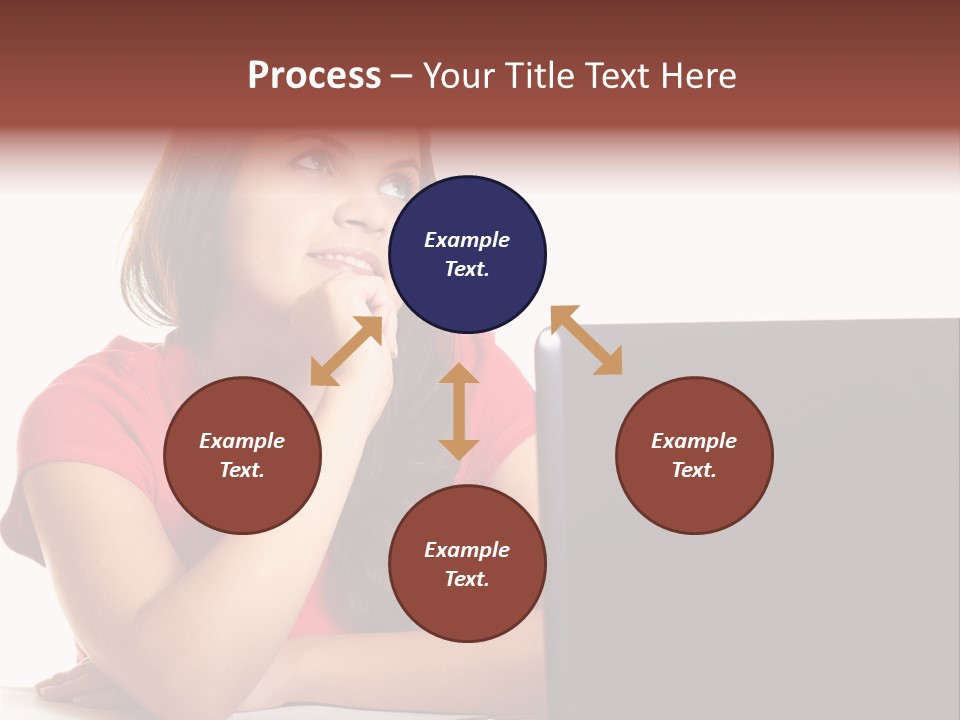 Red Beautiful Isolated PowerPoint Template