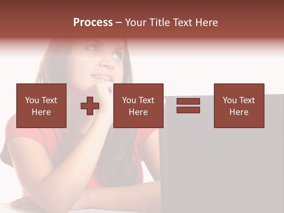 Red Beautiful Isolated PowerPoint Template