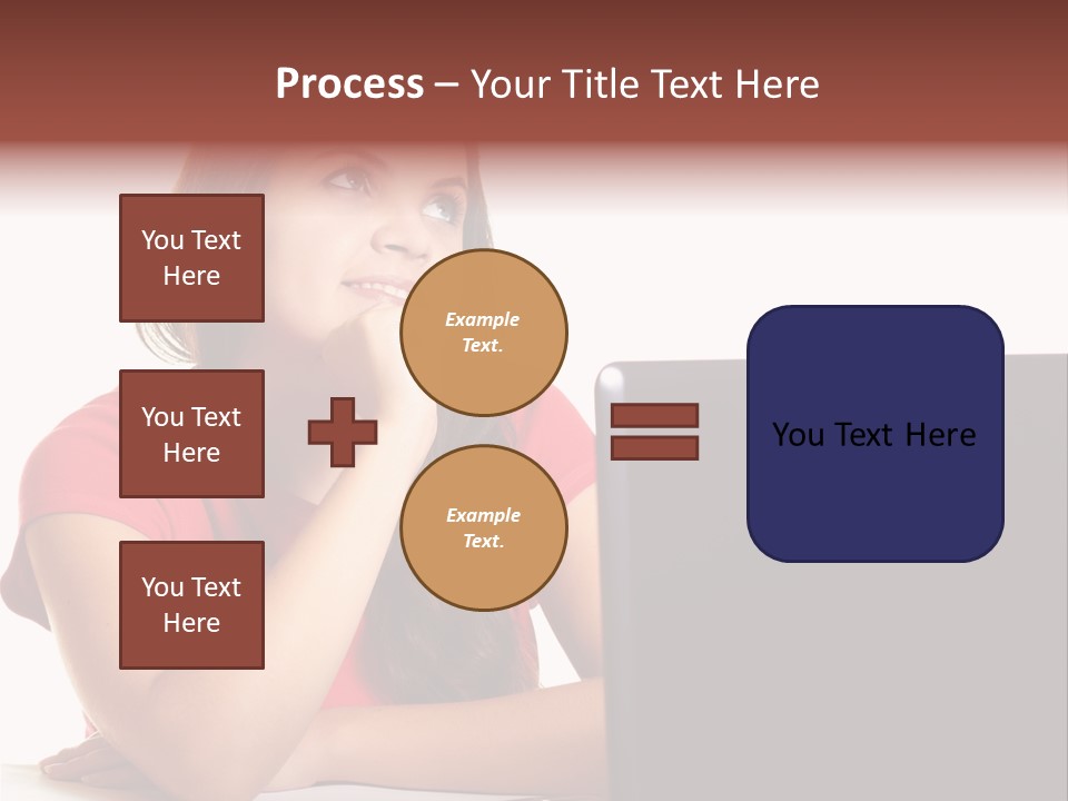 Red Beautiful Isolated PowerPoint Template