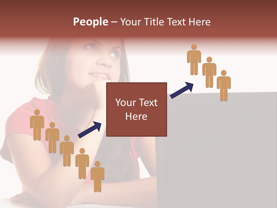 Red Beautiful Isolated PowerPoint Template