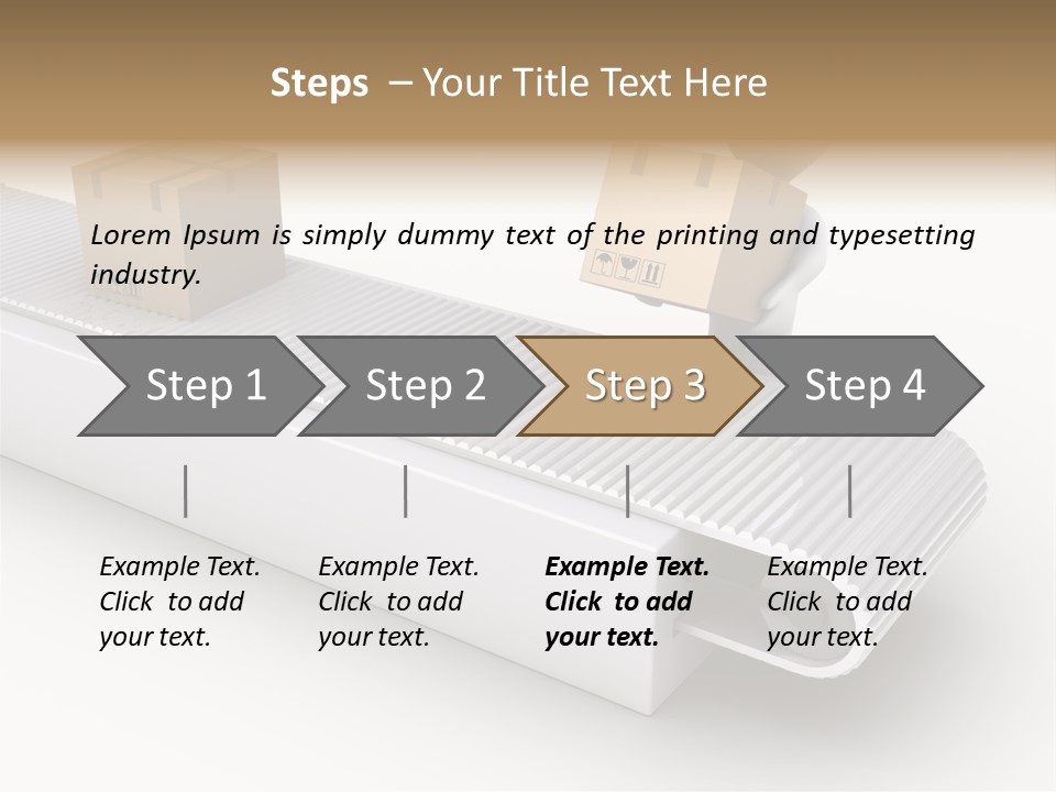 Fragile Package Shipping PowerPoint Template
