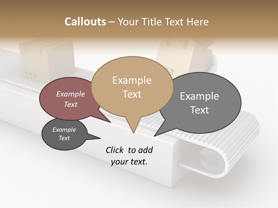 Fragile Package Shipping PowerPoint Template