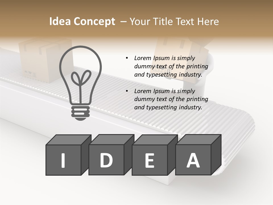 Fragile Package Shipping PowerPoint Template