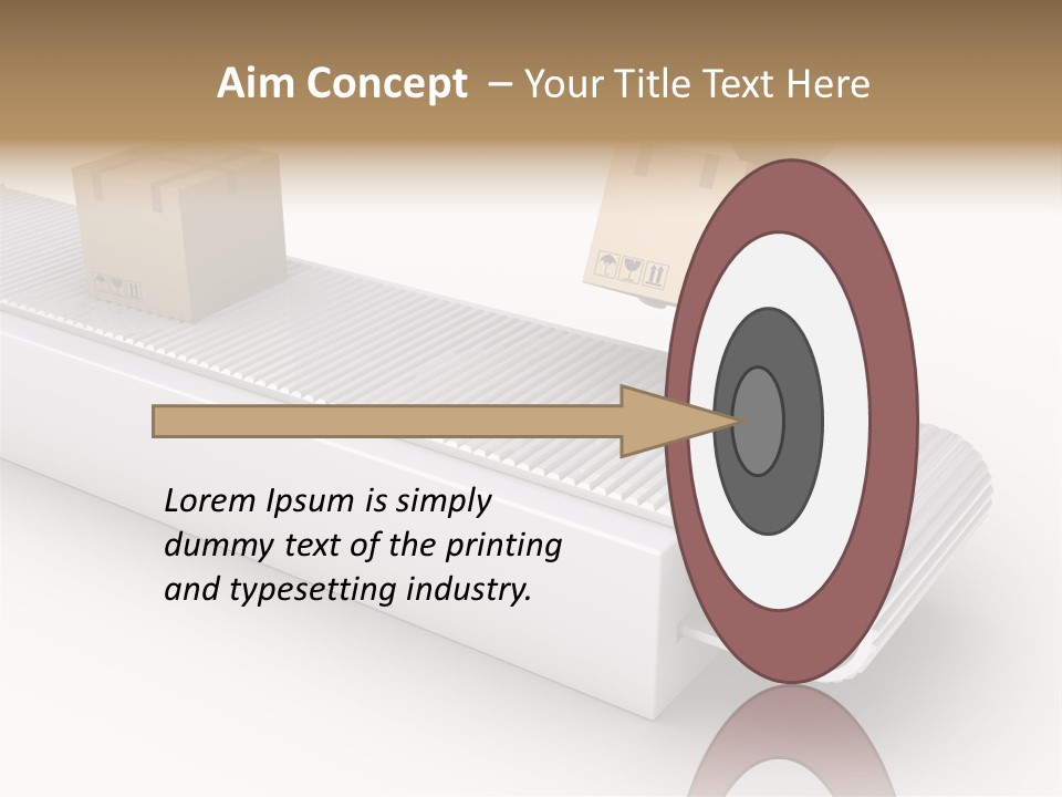 Fragile Package Shipping PowerPoint Template