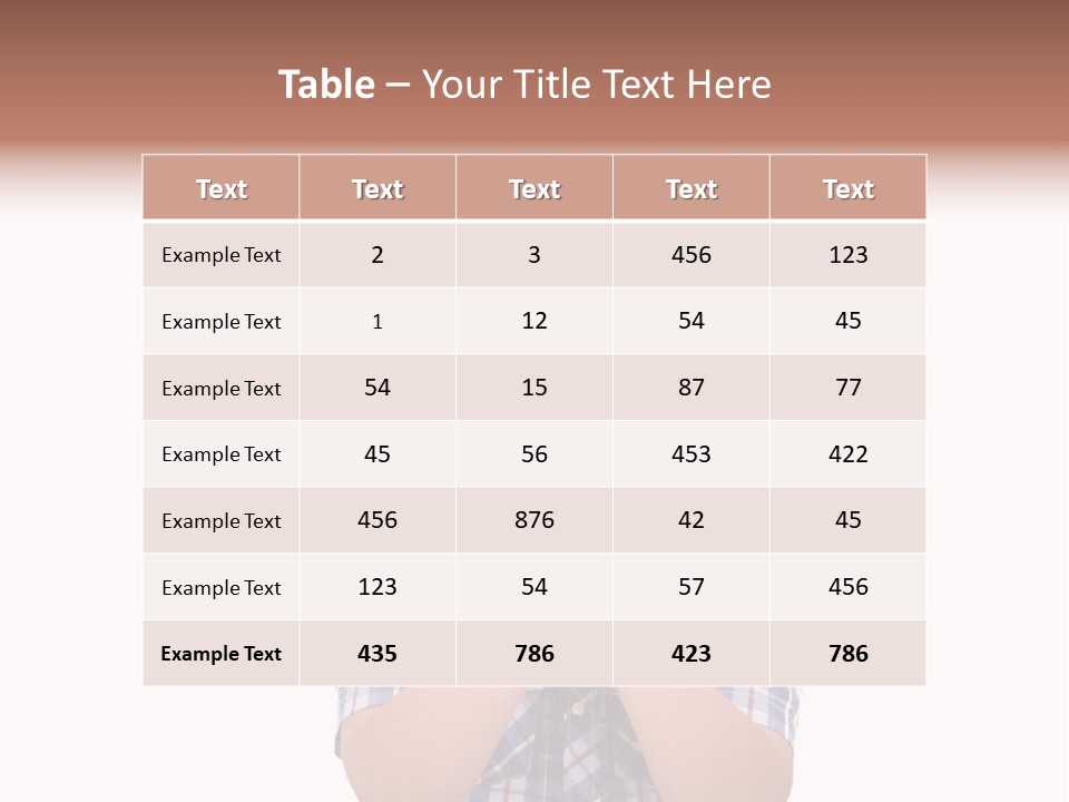 Table Teamwork Itting PowerPoint Template