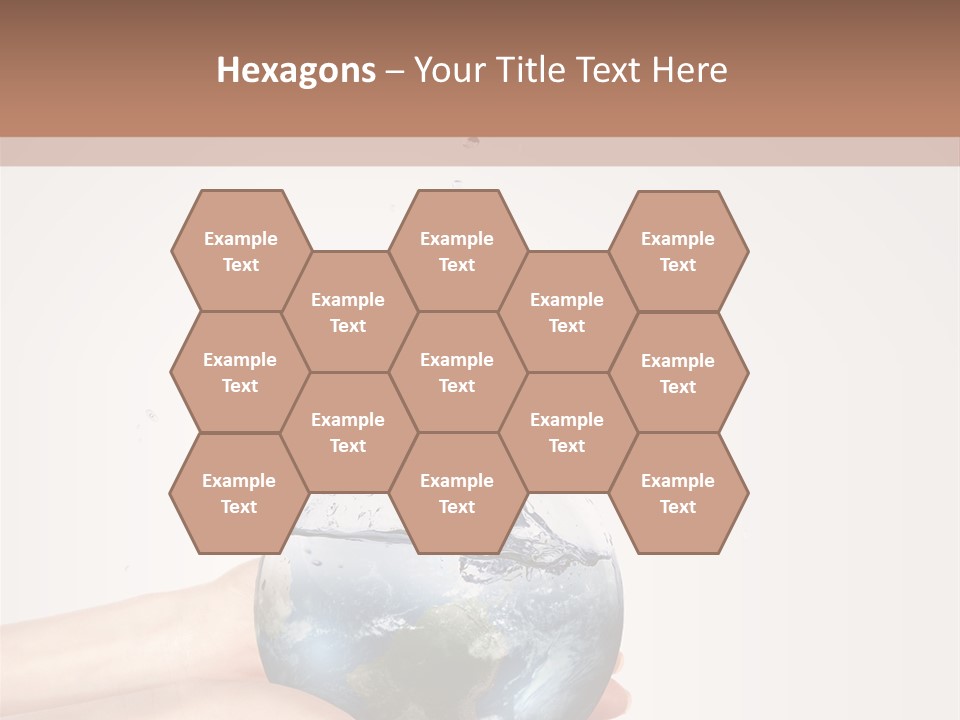 Business Leaf Blue PowerPoint Template