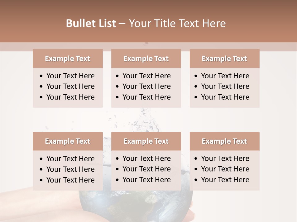 Business Leaf Blue PowerPoint Template