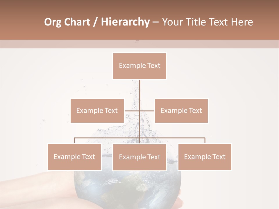 Business Leaf Blue PowerPoint Template