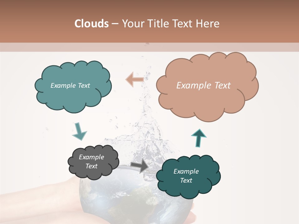 Business Leaf Blue PowerPoint Template