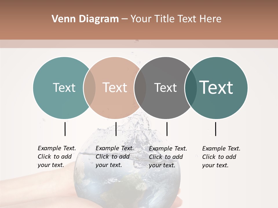 Business Leaf Blue PowerPoint Template