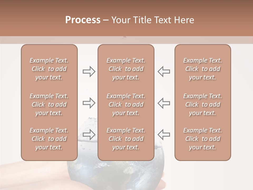 Business Leaf Blue PowerPoint Template