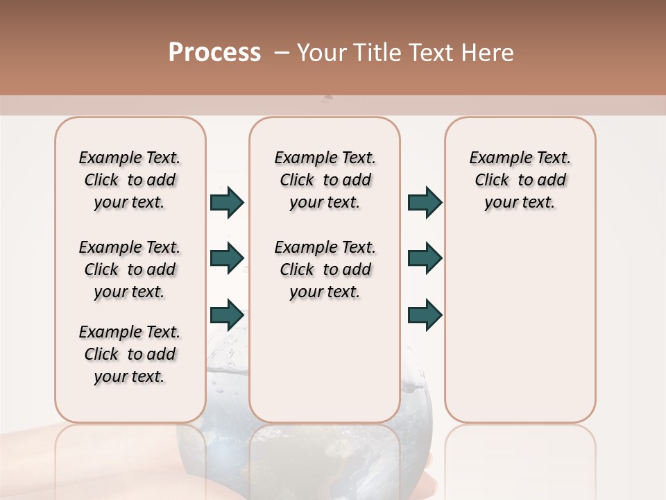 Business Leaf Blue PowerPoint Template