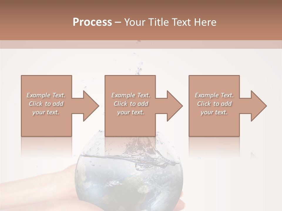 Business Leaf Blue PowerPoint Template